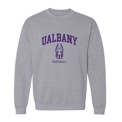 Albany - NCAA Football : Amare Hill - Classic Shersey Crewneck Sweatshirt-0