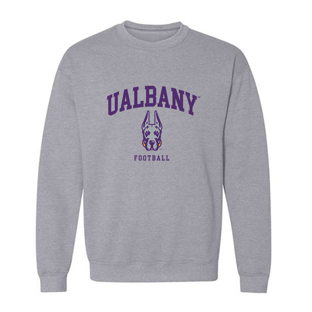 Albany - NCAA Football : Kyle Keckler - Classic Shersey Crewneck Sweatshirt-0