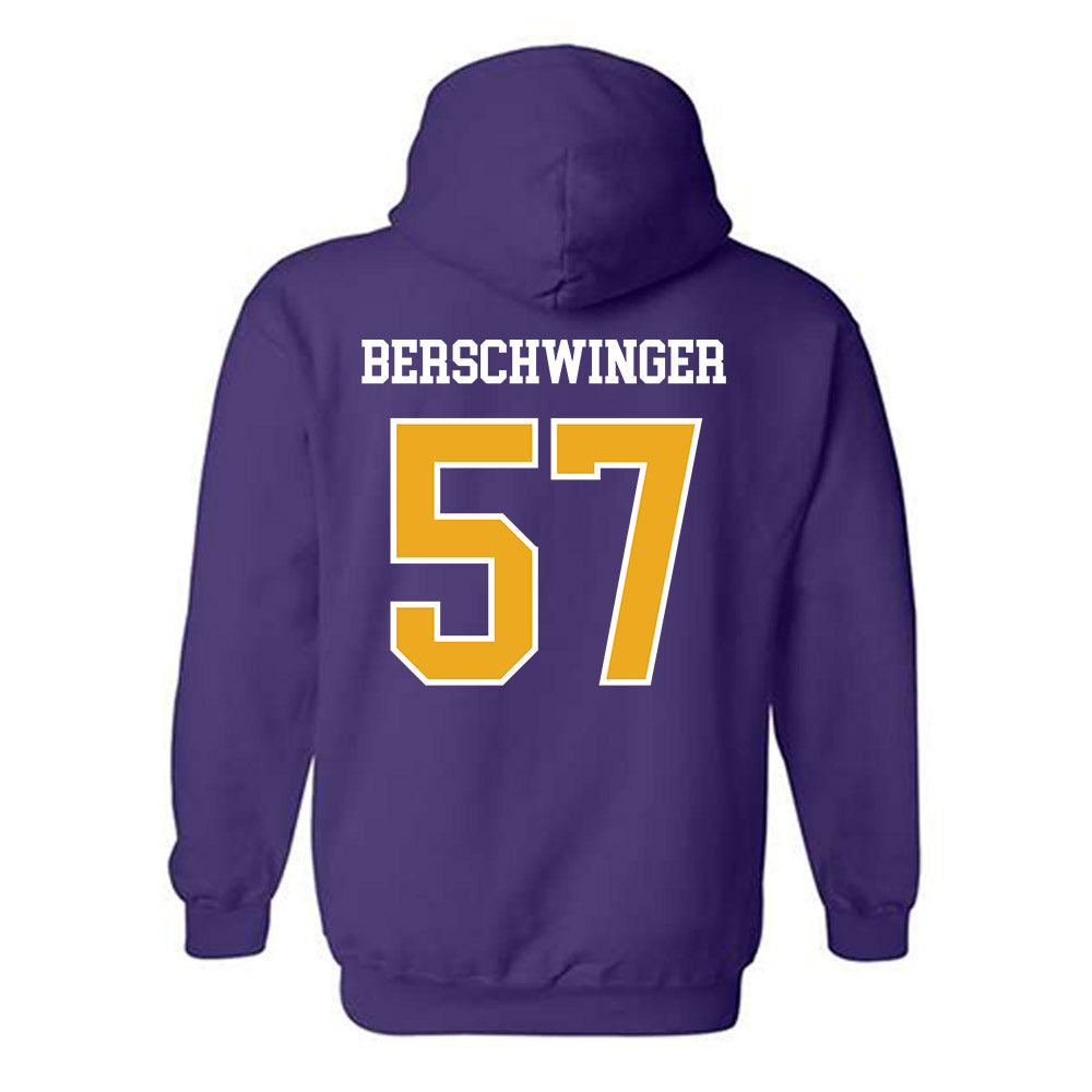 Albany - NCAA Football : Troy Berschwinger - Classic Shersey Hooded Sweatshirt-1