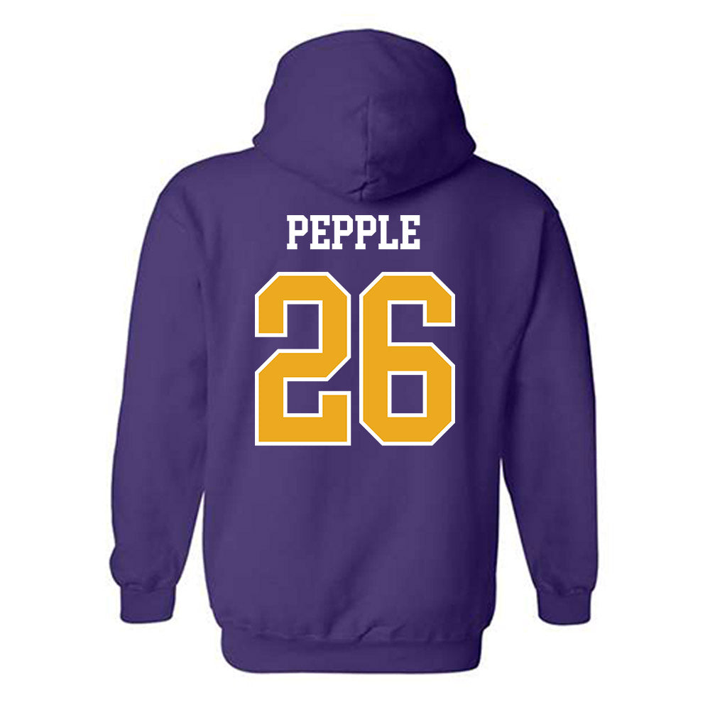 Albany - NCAA Men's Soccer : David Pepple - Classic Shersey Hooded Sweatshirt-1