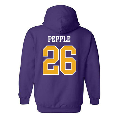 Albany - NCAA Men's Soccer : David Pepple - Classic Shersey Hooded Sweatshirt-1