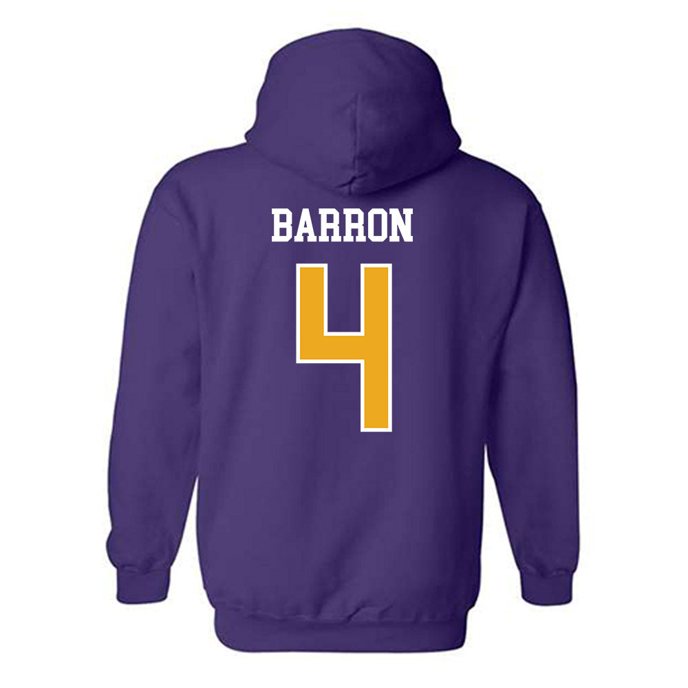 Albany - NCAA Football : Jasiah Barron - Classic Shersey Hooded Sweatshirt-1