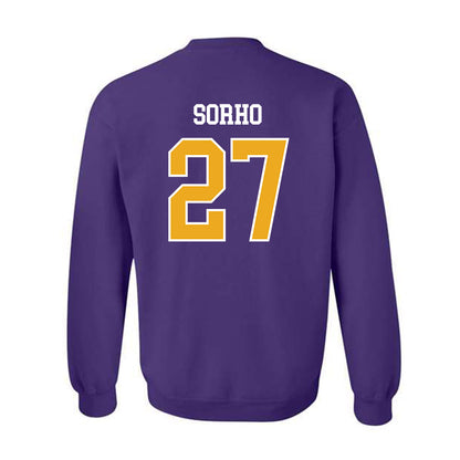 Albany - NCAA Women's Lacrosse : Zareena Sorho - Classic Shersey Crewneck Sweatshirt-1