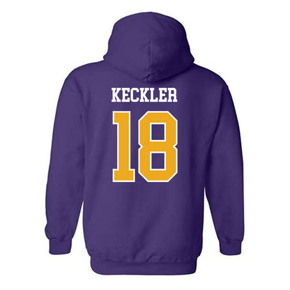 Albany - NCAA Football : Kyle Keckler - Classic Shersey Hooded Sweatshirt-1