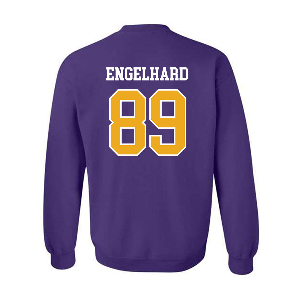 Albany - NCAA Football : Riley Engelhard - Classic Shersey Crewneck Sweatshirt-1