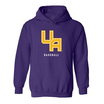 Albany - NCAA Baseball : Logan Morris - Classic Shersey Hooded Sweatshirt-0