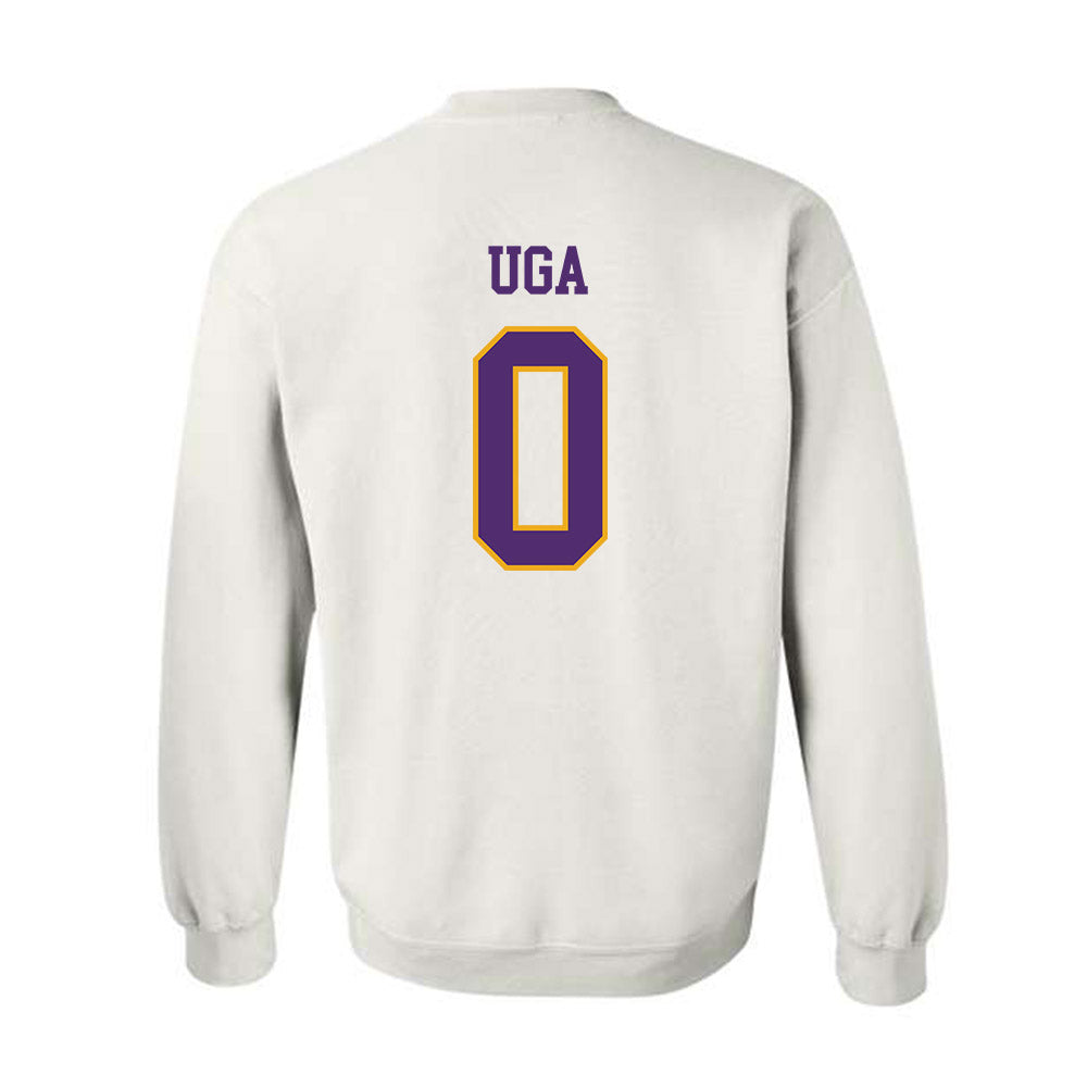 Albany - NCAA Football : Jojo Uga - Classic Shersey Crewneck Sweatshirt-1