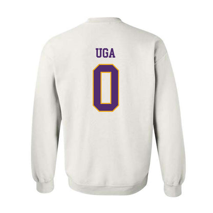 Albany - NCAA Football : Jojo Uga - Classic Shersey Crewneck Sweatshirt-1