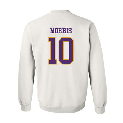 Albany - NCAA Baseball : Logan Morris - Classic Shersey Crewneck Sweatshirt-1