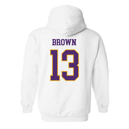 Albany - NCAA Men's Track & Field : Amar Brown - Classic Shersey Hooded Sweatshirt-1