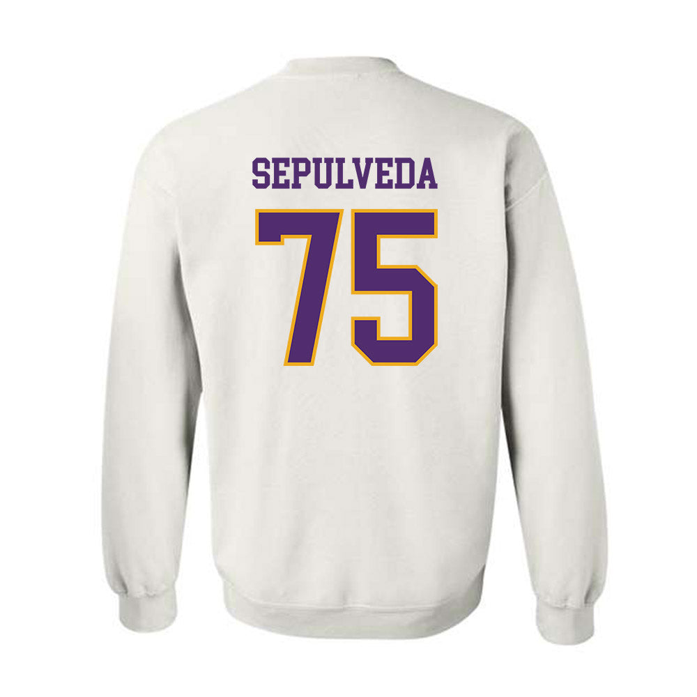 Albany - NCAA Football : Max Sepulveda - Classic Shersey Crewneck Sweatshirt-1