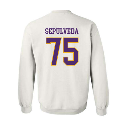 Albany - NCAA Football : Max Sepulveda - Classic Shersey Crewneck Sweatshirt-1
