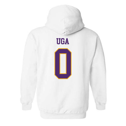 Albany - NCAA Football : Jojo Uga - Classic Shersey Hooded Sweatshirt-1