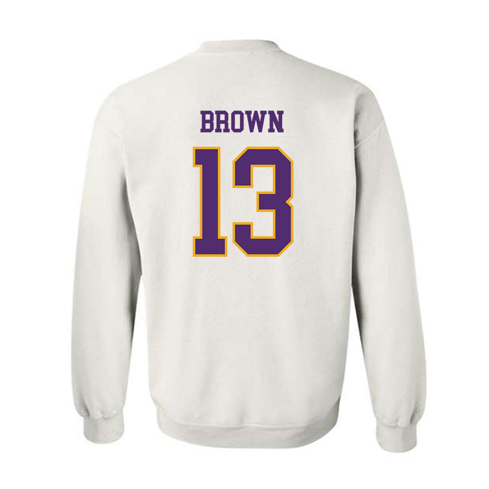 Albany - NCAA Men's Track & Field : Amar Brown - Classic Shersey Crewneck Sweatshirt-1
