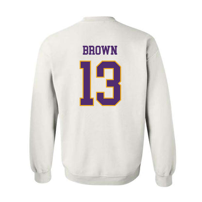 Albany - NCAA Men's Track & Field : Amar Brown - Classic Shersey Crewneck Sweatshirt-1