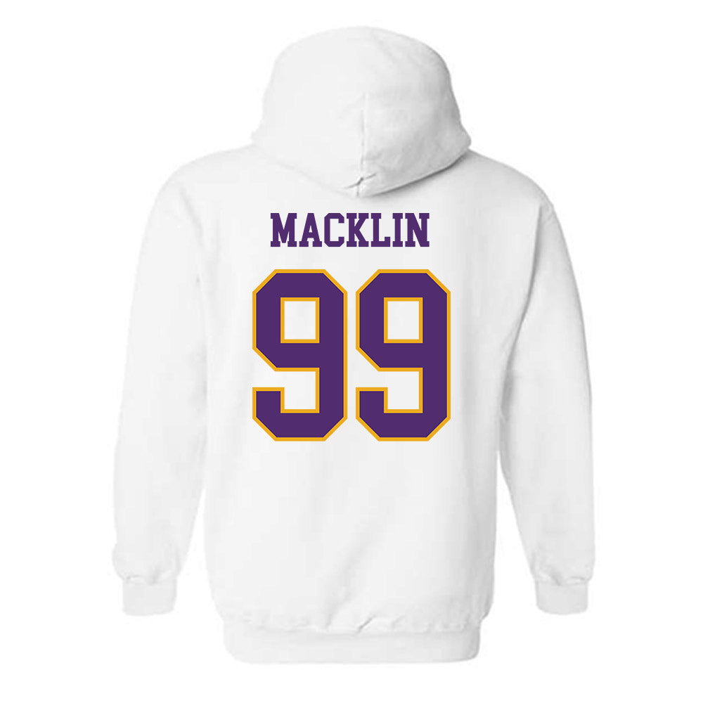 Albany - NCAA Football : Kylyn Macklin - Classic Shersey Hooded Sweatshirt-1