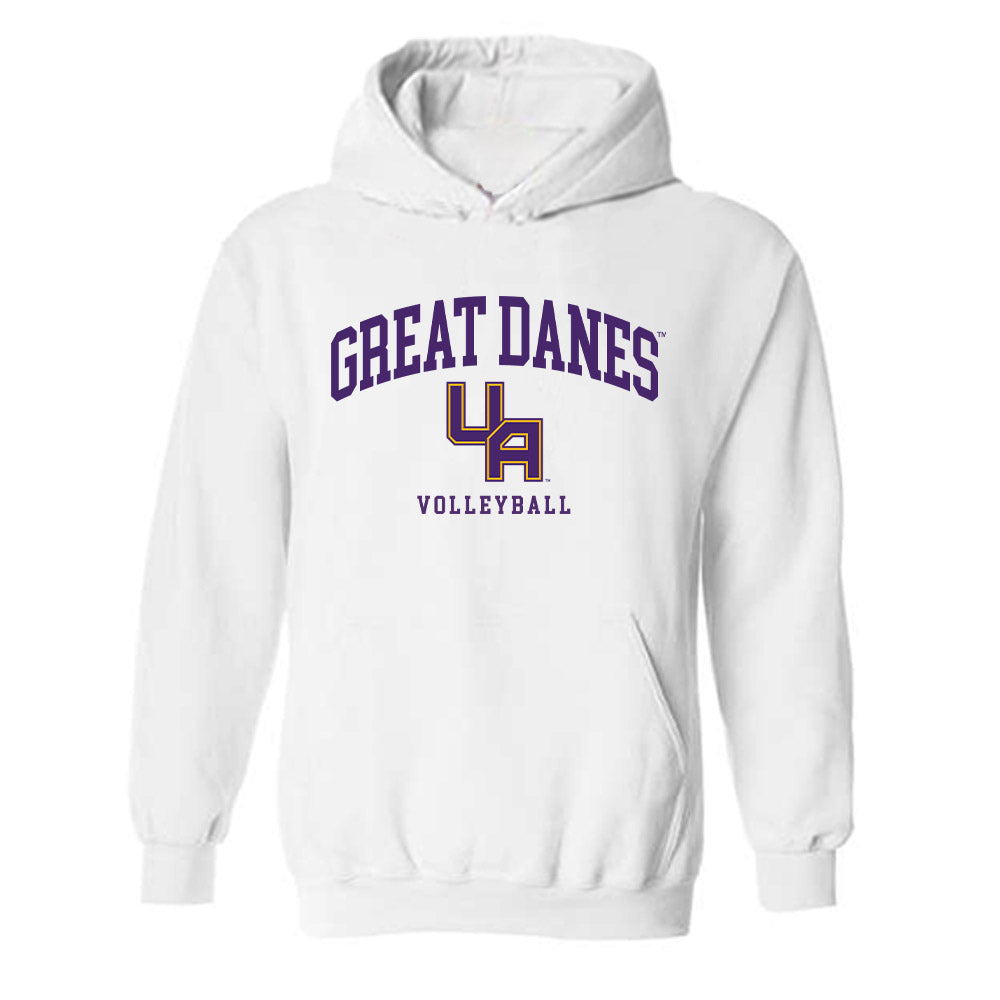 Albany - NCAA Women's Volleyball : Kiki Provatas - Classic Shersey Hooded Sweatshirt-0
