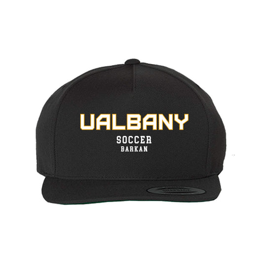 Albany - NCAA Men's Soccer : David Barkan - Snapback Hat-0