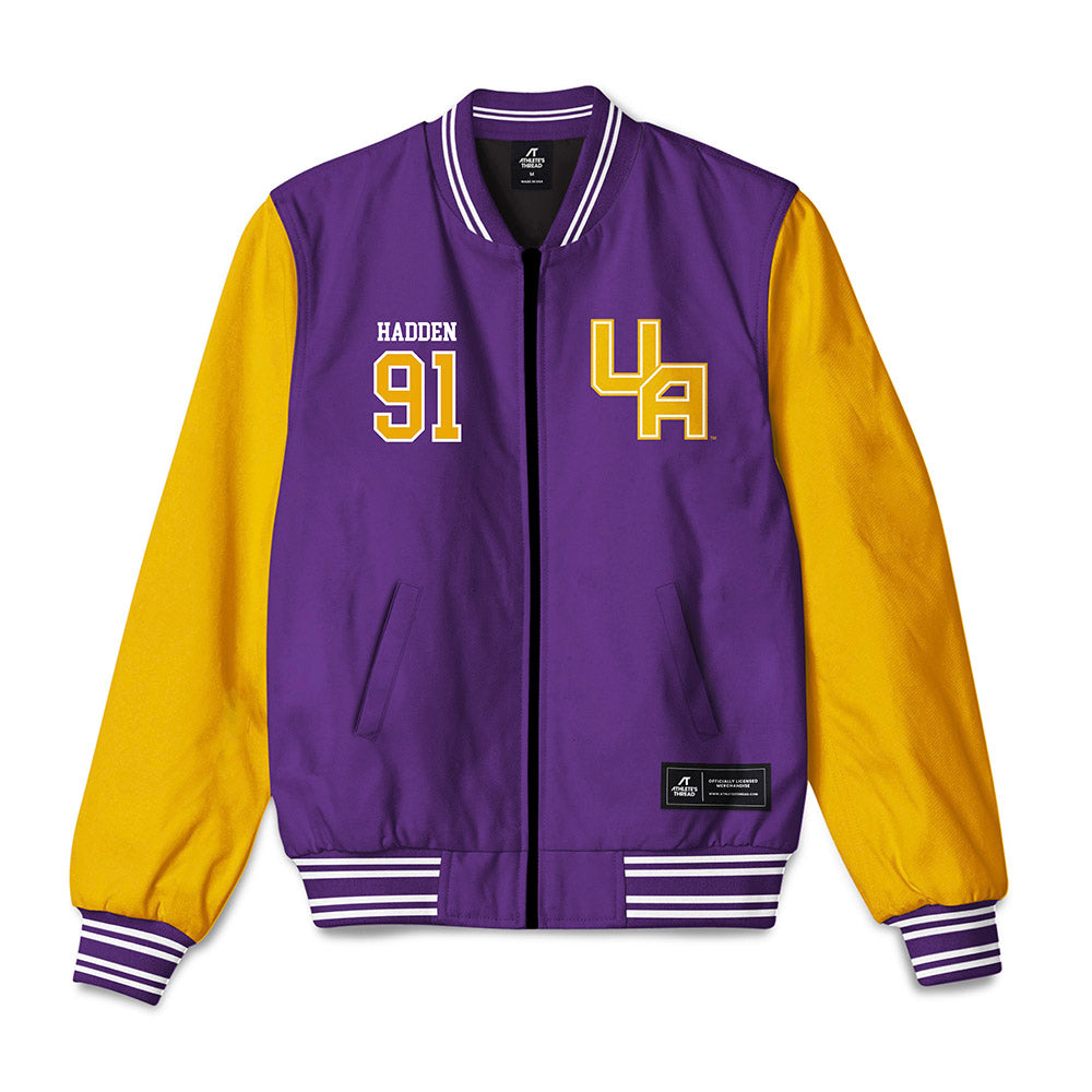 Albany - NCAA Men's Lacrosse : Jack Hadden - Bomber Jacket-0