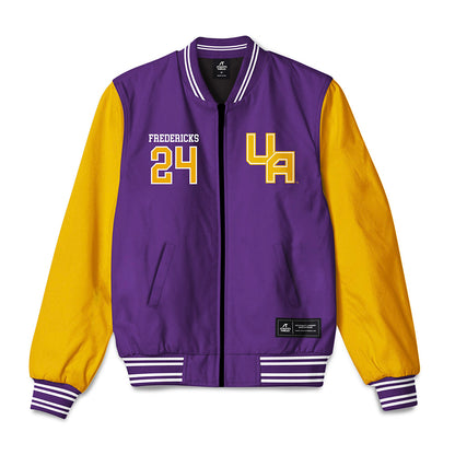 Albany - NCAA Football : Shamir Fredericks - Bomber Jacket-0