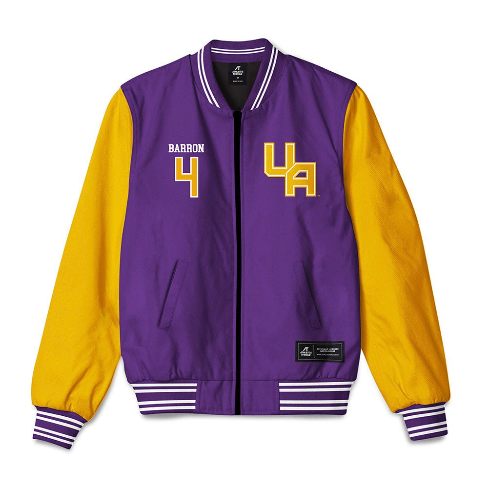 Albany - NCAA Football : Jasiah Barron - Bomber Jacket-0