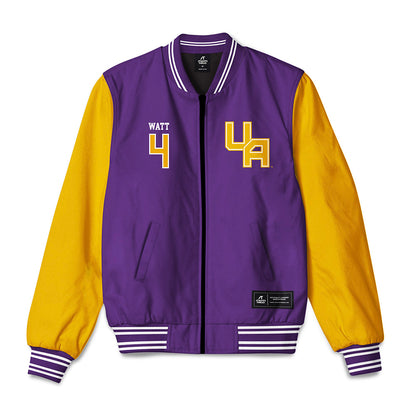 Albany - NCAA Men's Soccer : Lucas Watt - Bomber Jacket-0