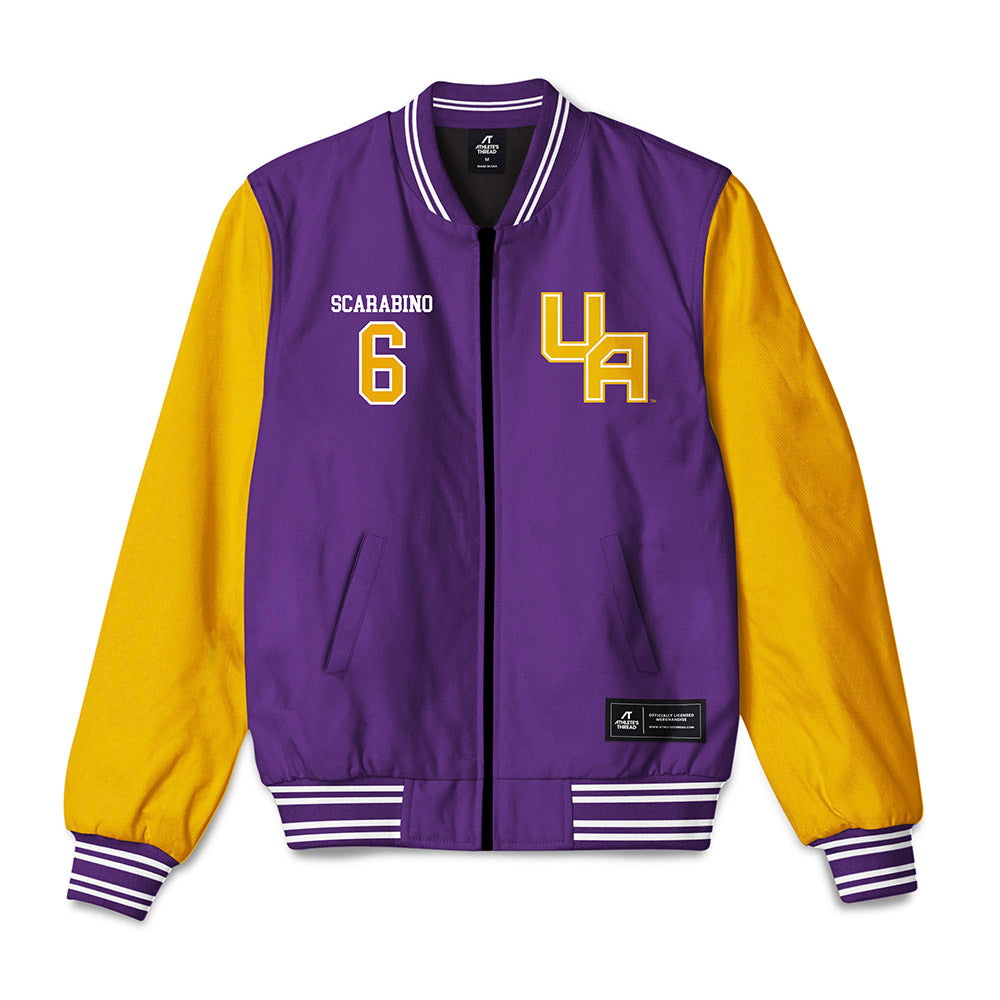 Albany - NCAA Baseball : Anthony Scarabino - Bomber Jacket-0