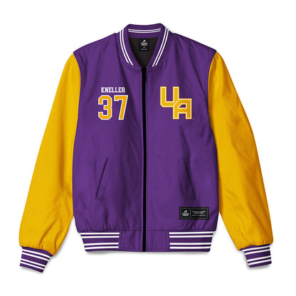 Albany - NCAA Baseball : Tyler Kneller - Bomber Jacket-0