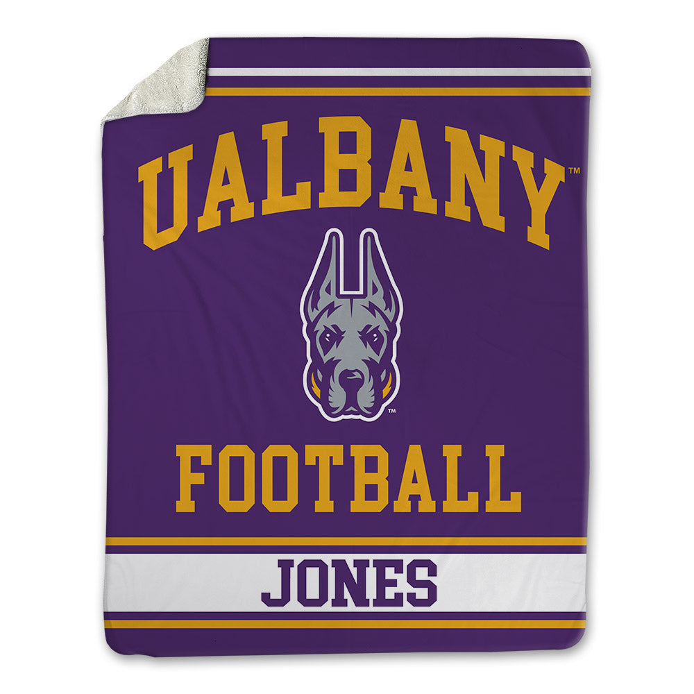 Albany - NCAA Football : Donald Jones - Blanket-0