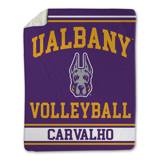 Albany - NCAA Women's Volleyball : Sthefany Carvalho - Blanket-0