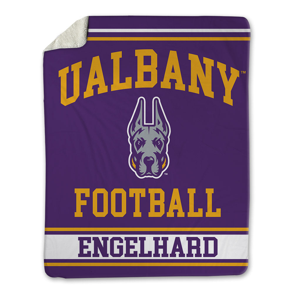 Albany - NCAA Football : Riley Engelhard - Blanket-0