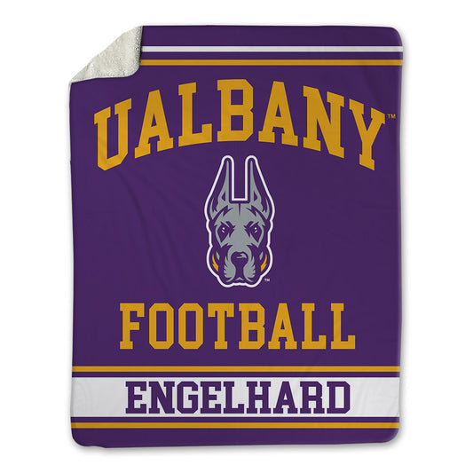 Albany - NCAA Football : Riley Engelhard - Blanket-0