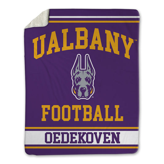 Albany - NCAA Football : Tyler Oedekoven - Blanket-0