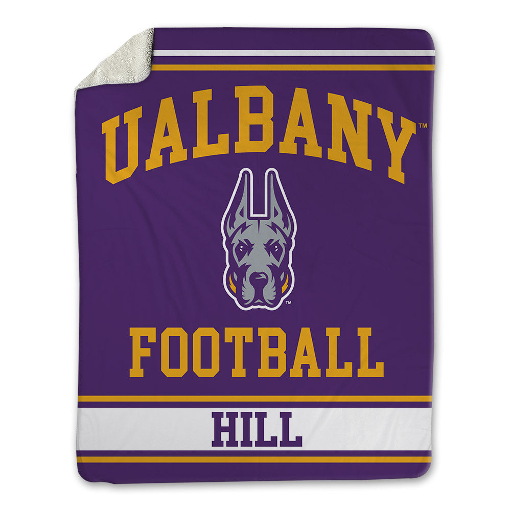Albany - NCAA Football : Amare Hill - Blanket-0
