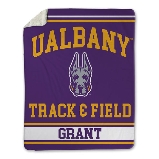 Albany - NCAA Men's Track & Field : Kenan Grant - Blanket-0