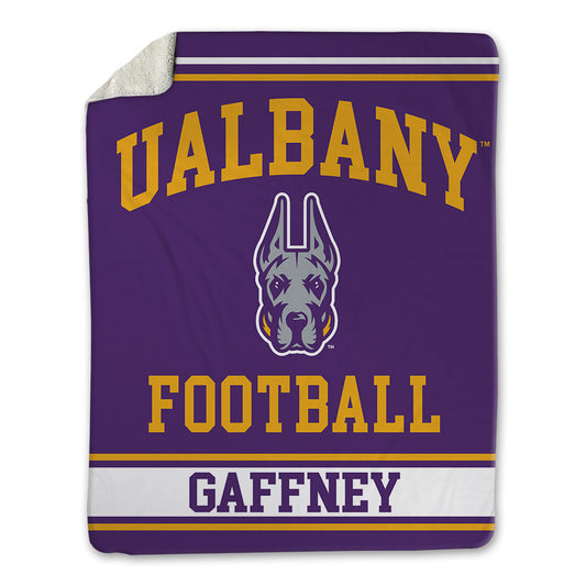 Albany - NCAA Football : Josh Gaffney - Blanket-0