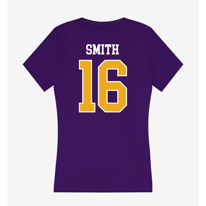 Albany - NCAA Men's Lacrosse : Brady smith - Women's V-Neck T-Shirt-1