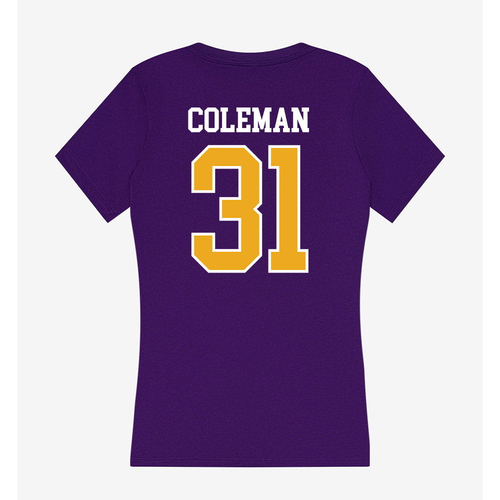Albany - NCAA Men's Lacrosse : Danny Coleman - Women's V-Neck T-Shirt-1