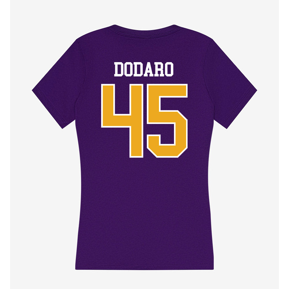 Albany - NCAA Football : John Dodaro - Women's V-Neck T-Shirt-1