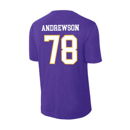 Albany - NCAA Football : Noah Andrewson - Activewear T-Shirt-1