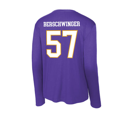 Albany - NCAA Football : Troy Berschwinger - Activewear Long Sleeve T-Shirt-1