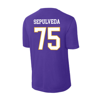 Albany - NCAA Football : Max Sepulveda - Activewear T-Shirt-1
