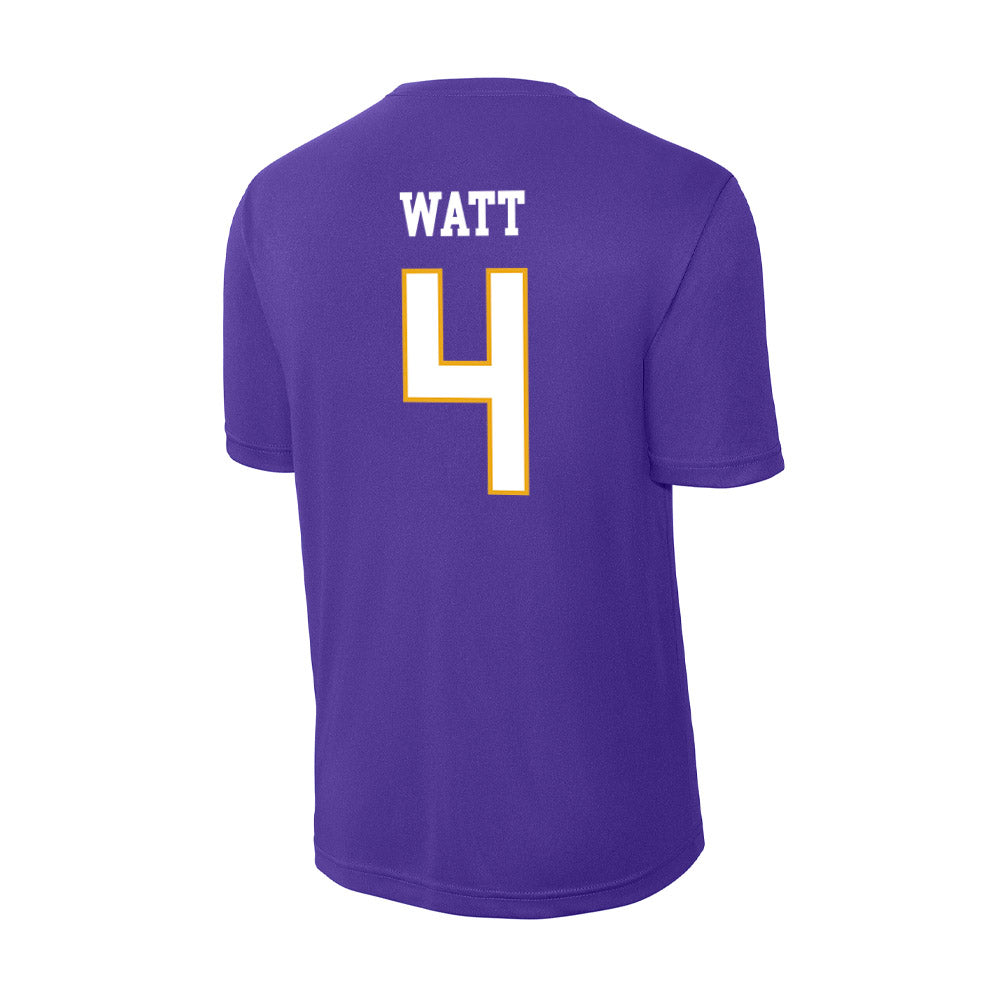 Albany - NCAA Men's Soccer : Lucas Watt - Activewear T-Shirt-1
