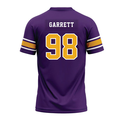 Albany - NCAA Football : Marques Garrett - Purple Premium Football Jersey-1