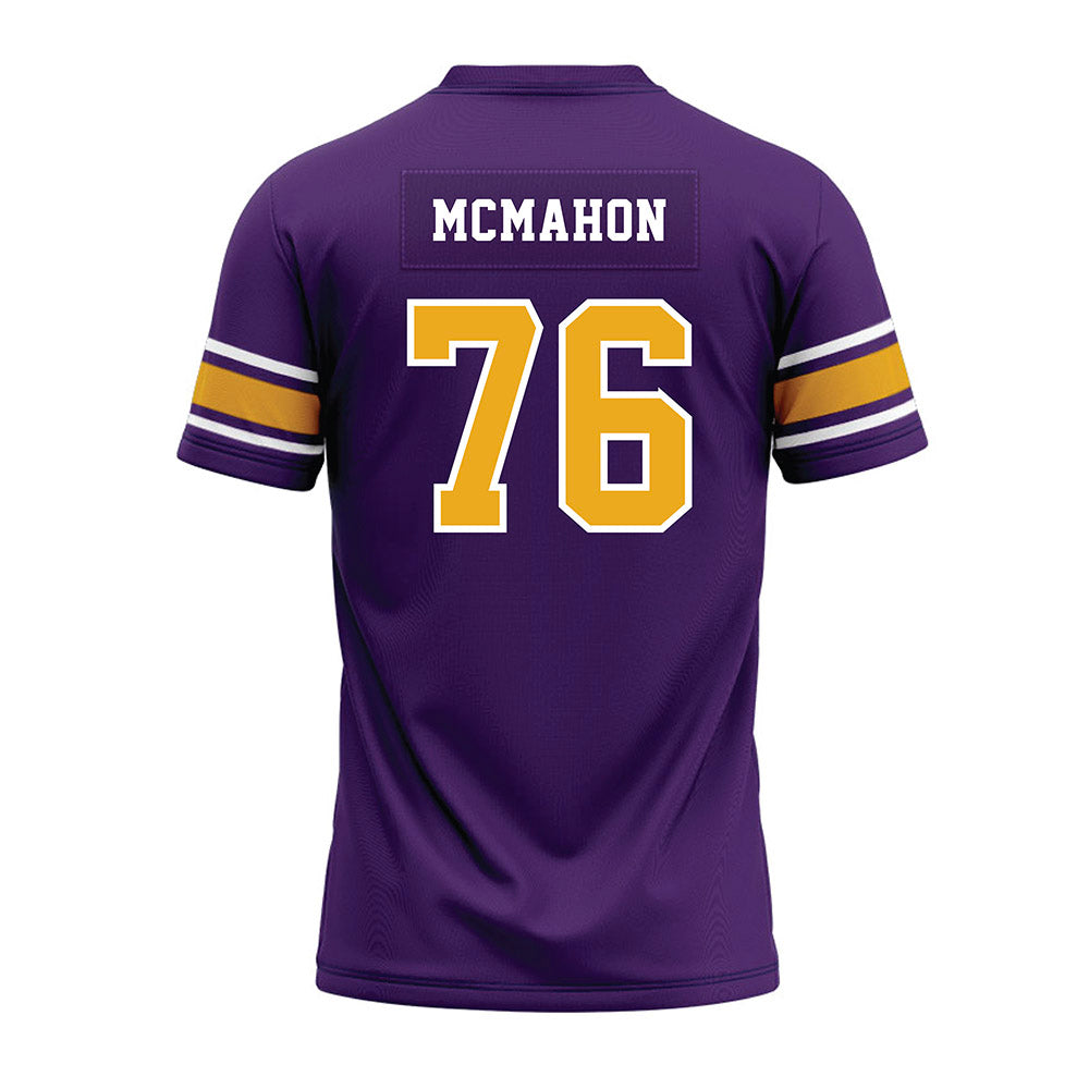 Albany - NCAA Football : Joey McMahon - Purple Premium Football Jersey-1