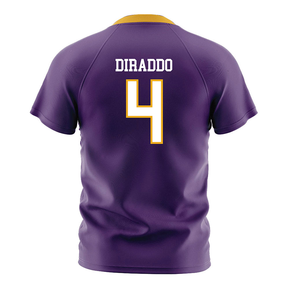 Albany - NCAA Women's Soccer : Julia DiRaddo - Purple Soccer Jersey-1