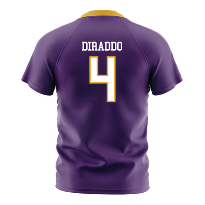 Albany - NCAA Women's Soccer : Julia DiRaddo - Purple Soccer Jersey-1
