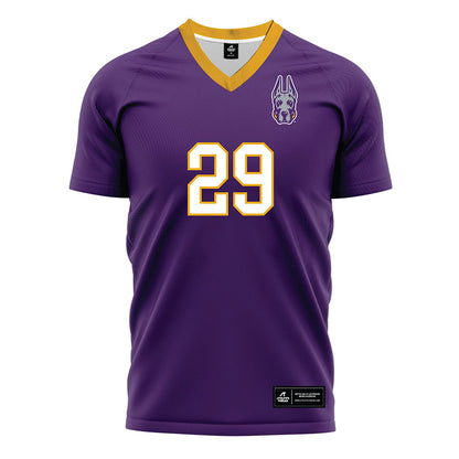 Albany - NCAA Women's Soccer : Meredith Blannett - Purple Soccer Jersey-0