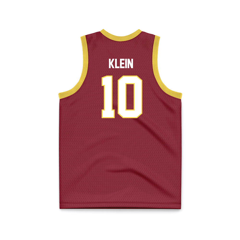 NSU - NCAA Women's Basketball : Lily Klein - Maroon Basketball Jersey-1