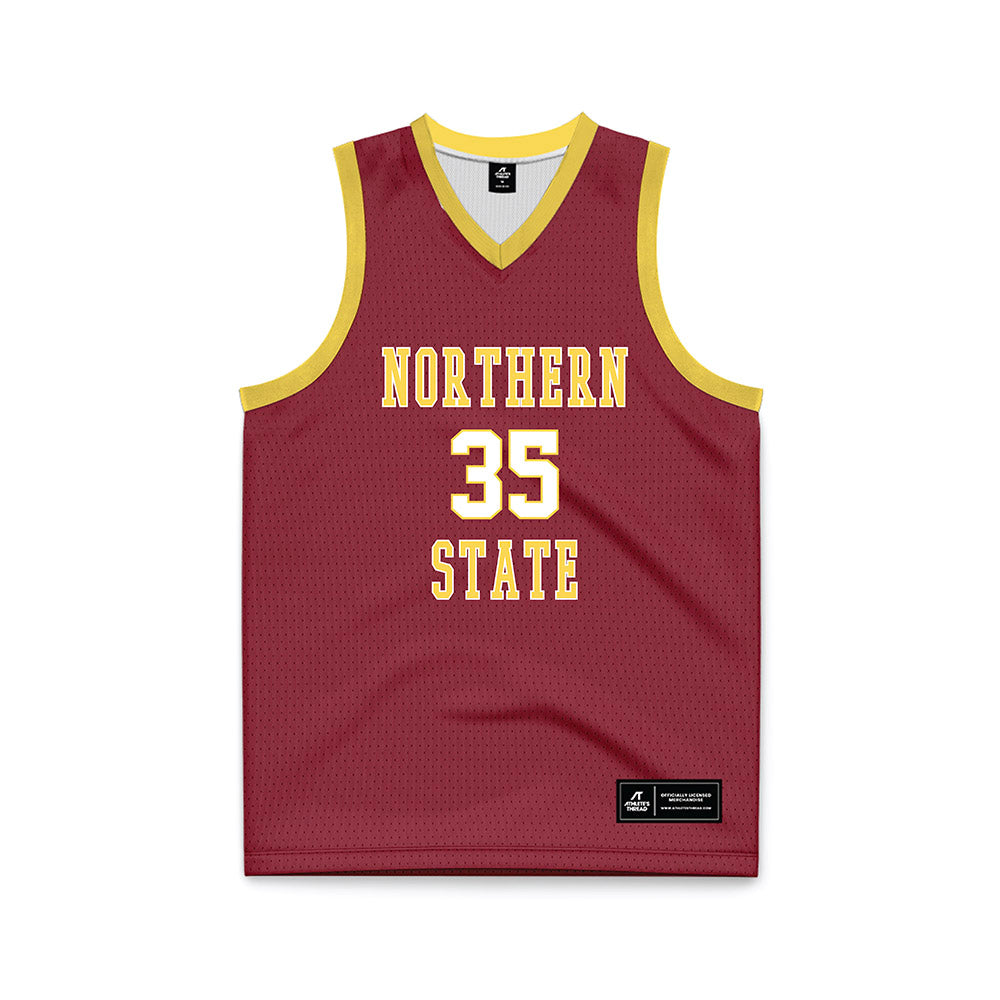 NSU - NCAA Women's Basketball : Telia Graham - Maroon Basketball Jersey-0